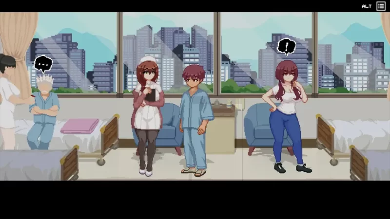 图片[3]-【SLG/恐怖/像素/兽耳娘/幽灵/逆推/动态/PC】医院诱惑 [PC]-咔游