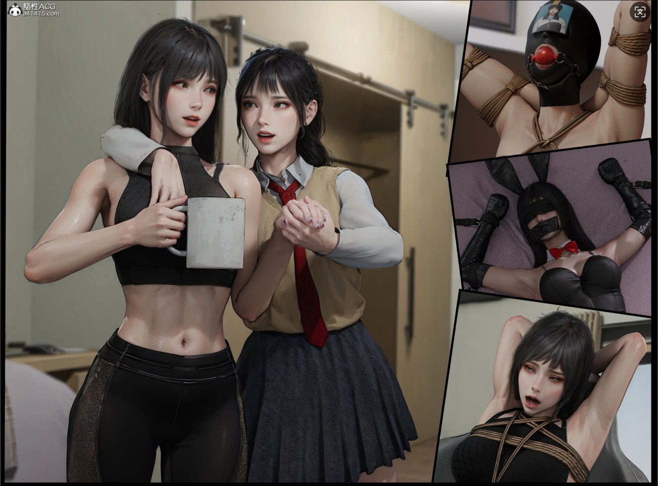 [漫画]束缚TJ姐姐与弟弟1-3 [185P ]-咔游