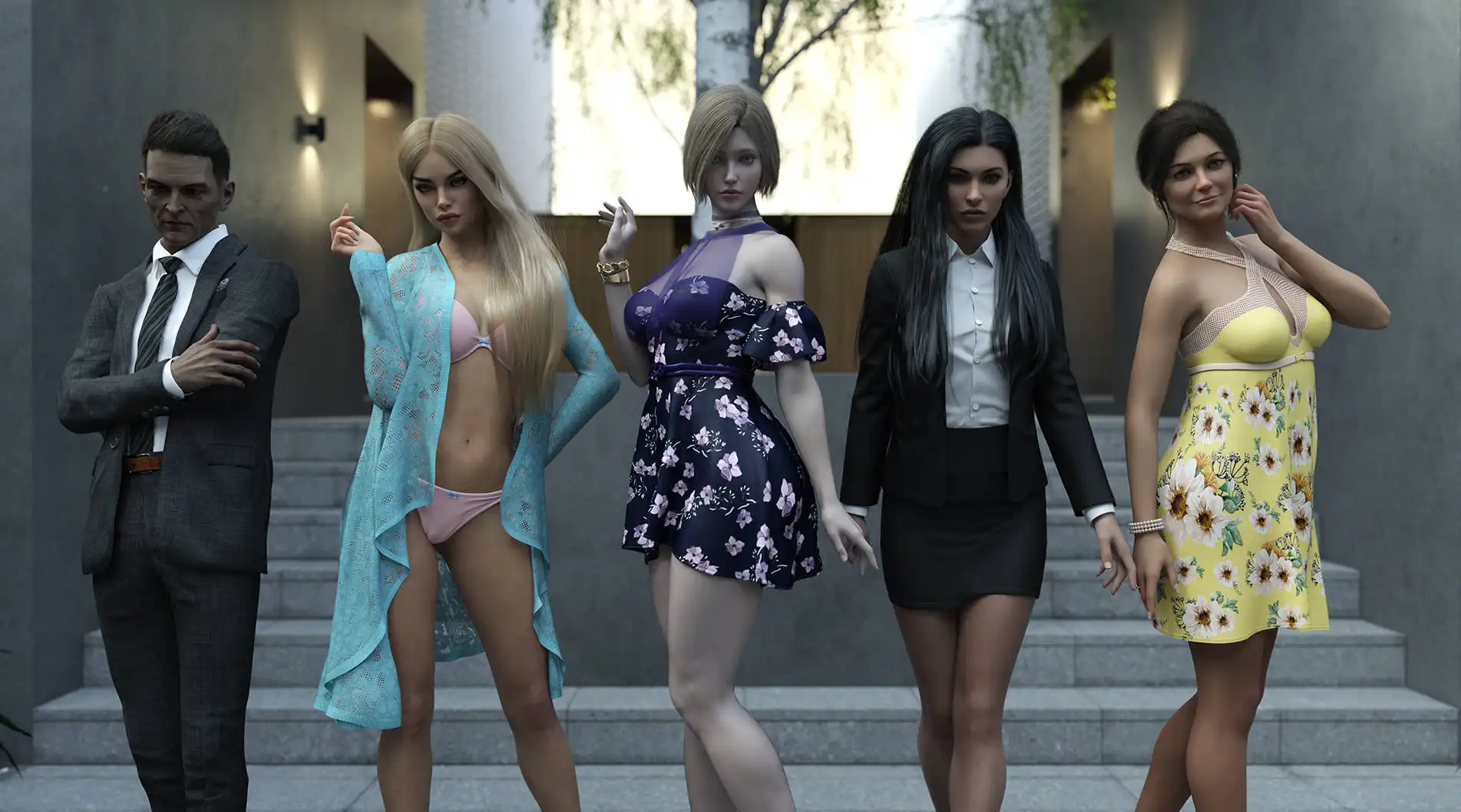 【欧美SLG/汉化/动态/】先见面后上床 - 升级版1.0汉化版   [PC/安卓]-咔游